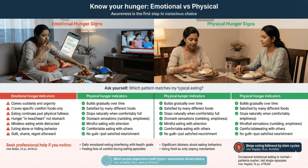 Emotional Hunger: What to Watch For