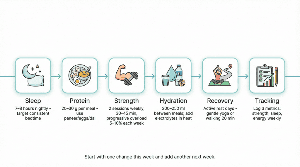 Lifestyle Changes to Support Strength Conditioning