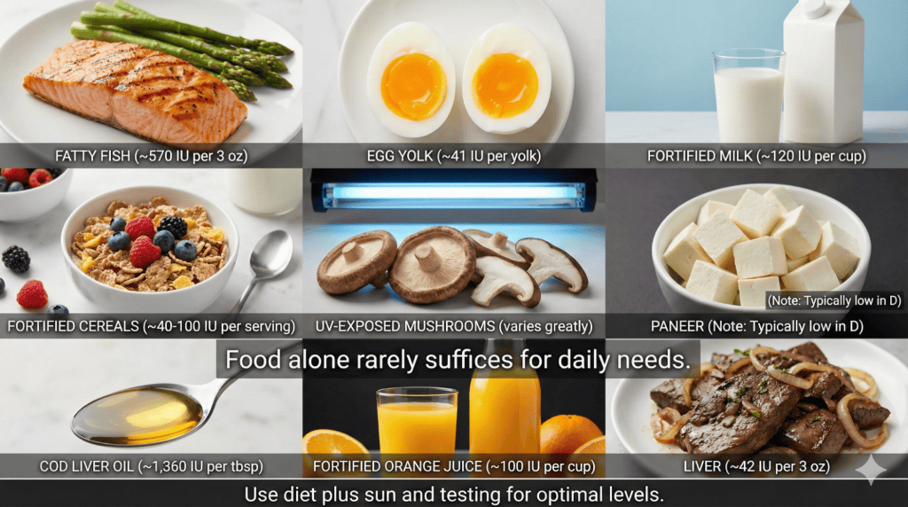 Best Indian Foods for Vitamin D Deficiency India Management