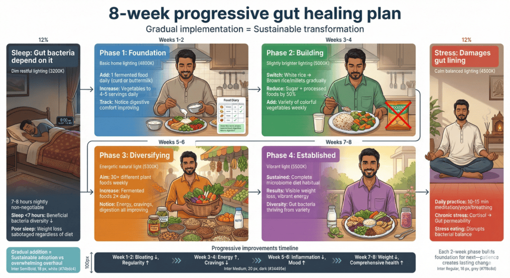 Lifestyle Changes to Support Gut Microbiome Weight Loss