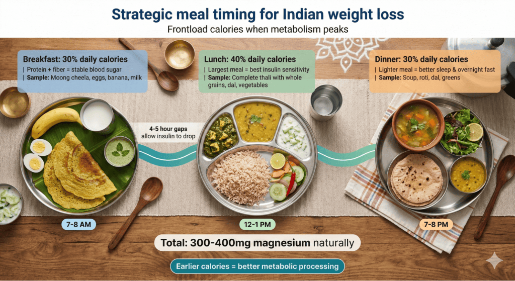 Best Indian Foods for Meal Timing Weight Loss Management