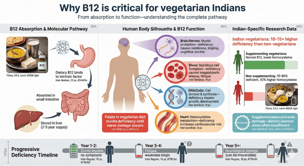 The Science Behind Vitamin B12 Foods For Vegetarians for Indians