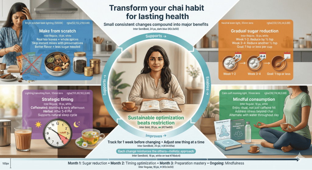 Lifestyle Changes to Support Tea Health Benefits