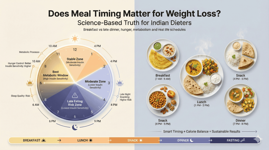 What Is Meal Timing Weight Loss and Why Indian Dieters Should Care?