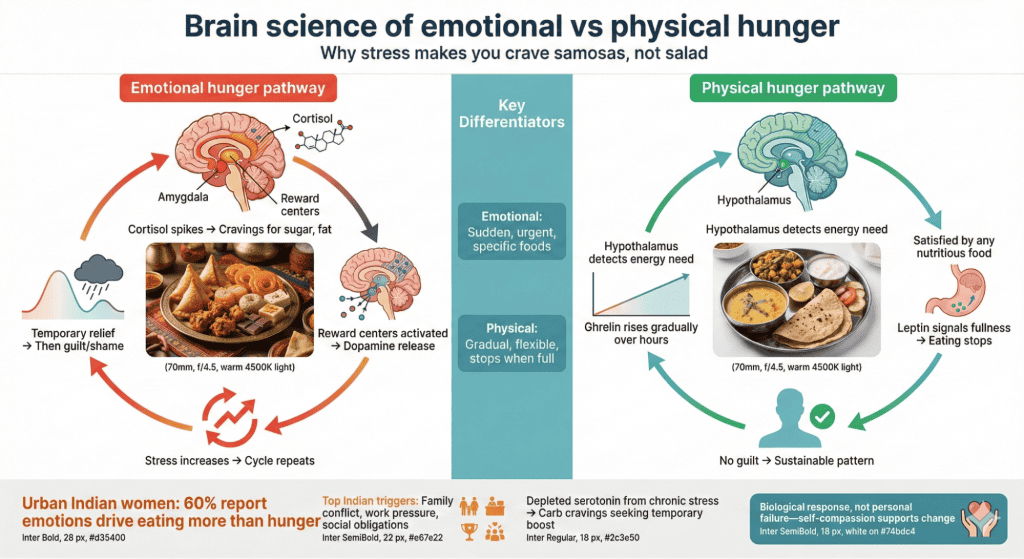 The Science Behind Emotional Eating HALT for Indians