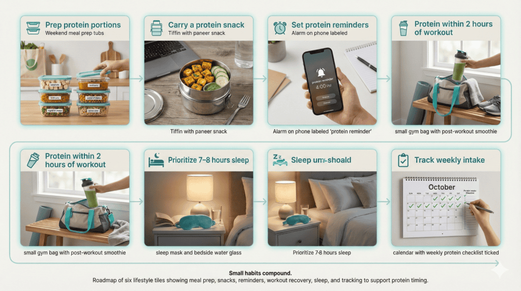 Lifestyle Changes to Support Protein Timing Vegetarians