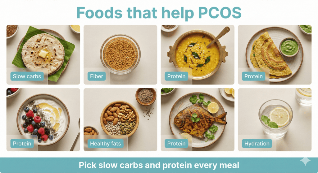 Best Indian Foods for PCOS Indian Diet Management