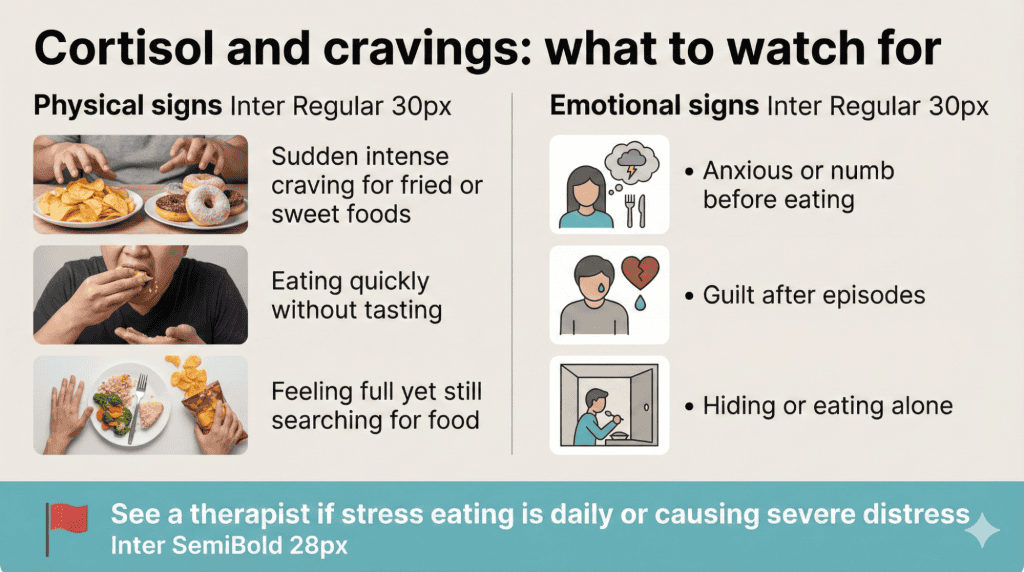 Cortisol And Cravings: What to Watch For