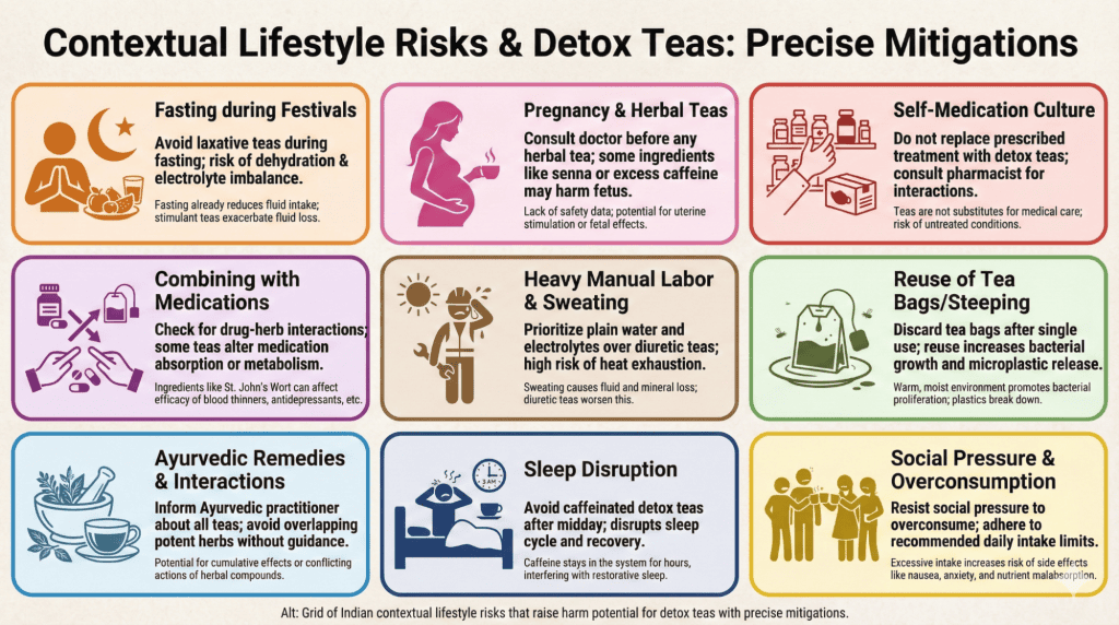Indian Lifestyle Factors Affecting Detox Tea Truth