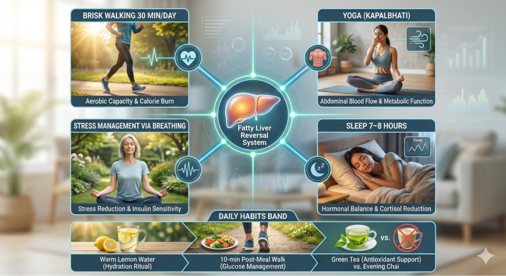 Lifestyle Changes to Support Fatty Liver Diet Chart Indian