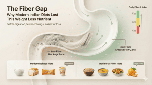 fiber deficiency Indian diet