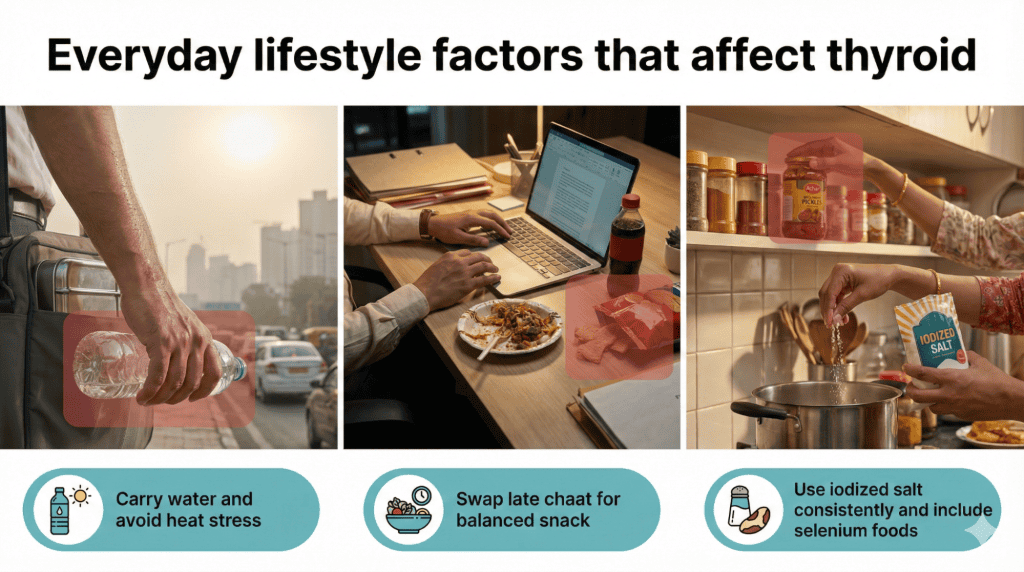 Indian Lifestyle Factors Affecting Thyroid And Weight Loss