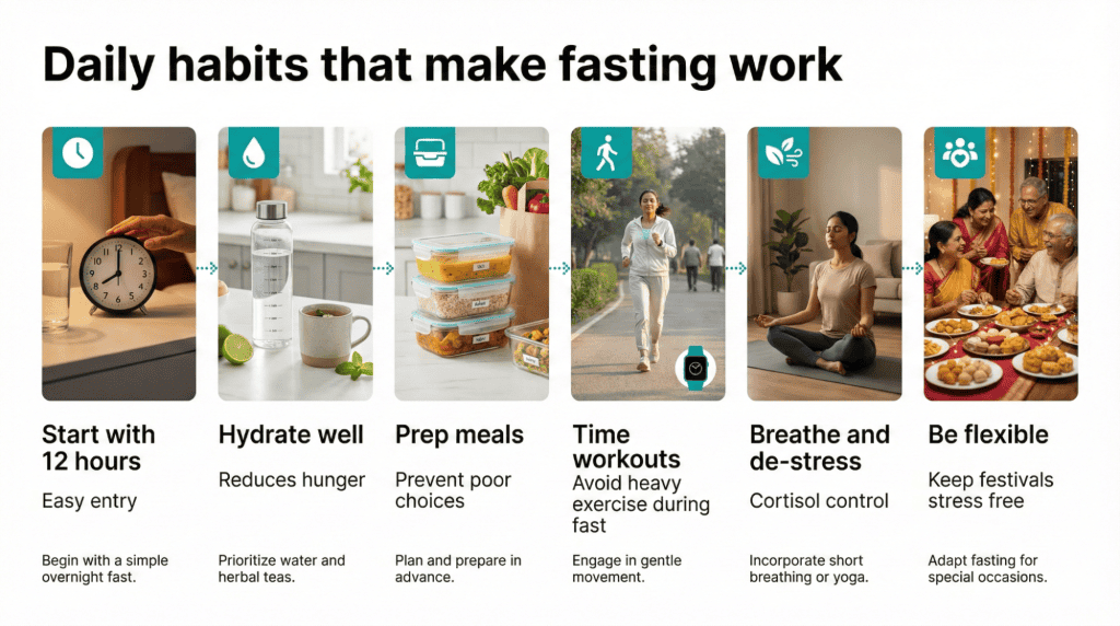 Lifestyle Changes to Support Intermittent Fasting India