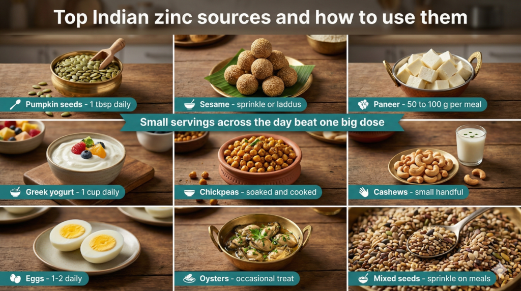 Best Indian Foods for Zinc For Weight Loss Management