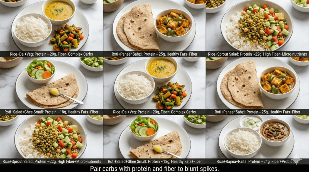 Best Indian Foods for Rice Vs Roti For Diabetics Management