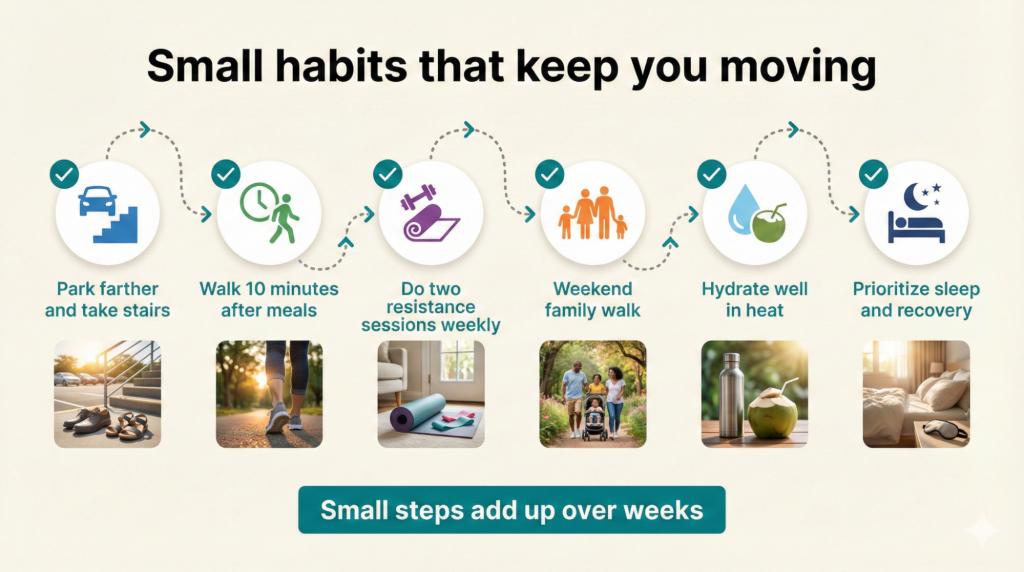 Lifestyle Changes to Support Walking Vs Gym Weight Loss