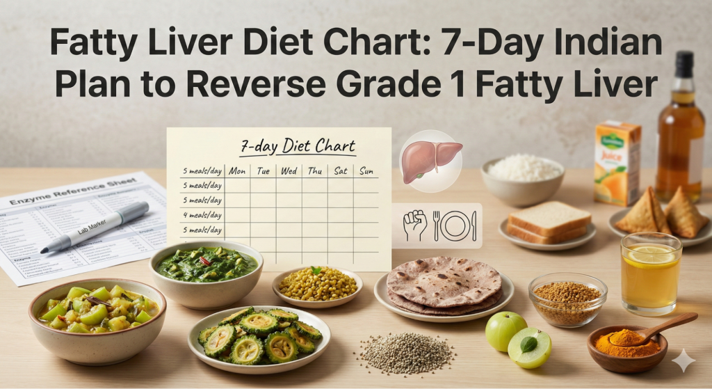fatty liver diet chart