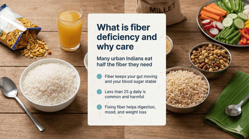 What Is Fiber Deficiency Indian Diet and Why Indian Dieters Should Care?