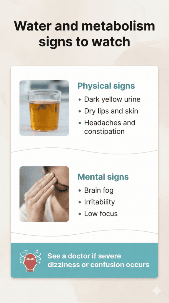 Water And Metabolism: What to Watch For