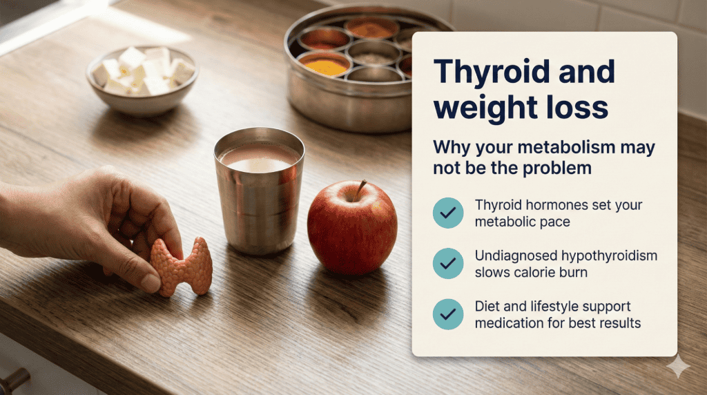What Is Thyroid And Weight Loss and Why Indian Dieters Should Care?