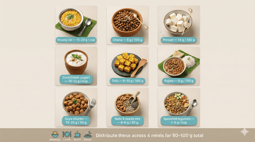 Best Indian Foods for Protein Timing Vegetarians Management