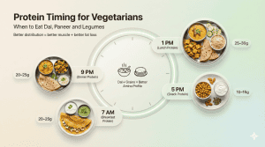 protein timing vegetarians