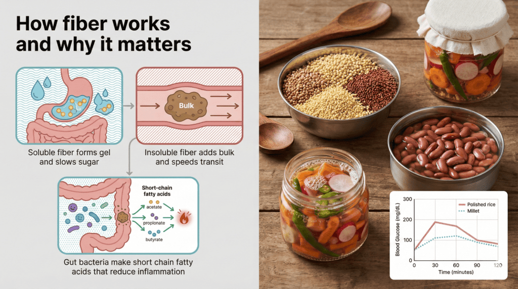 The Science Behind Fiber Deficiency Indian Diet for Indians