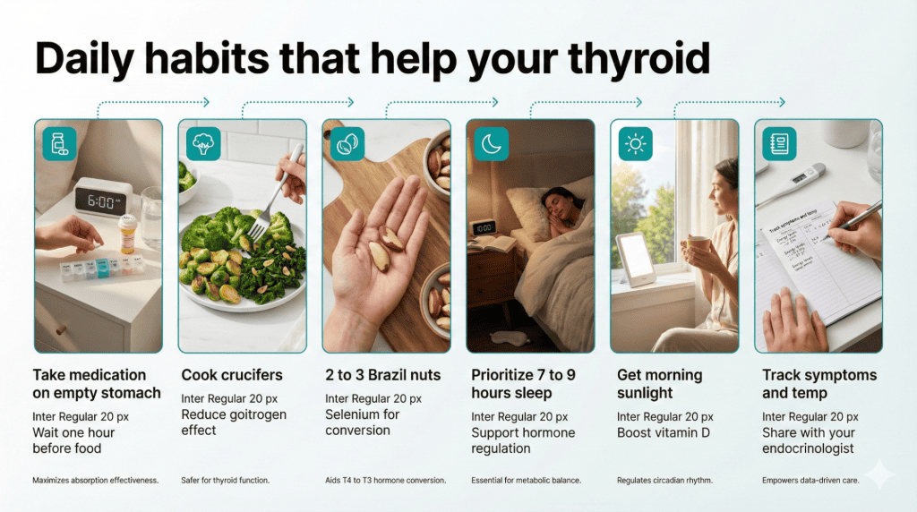 Lifestyle Changes to Support Thyroid And Weight Loss