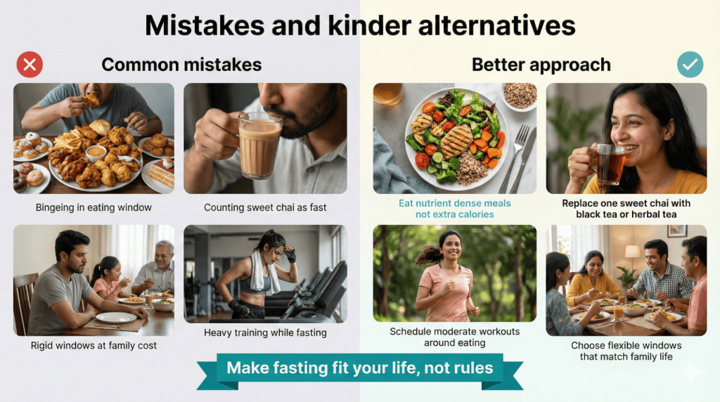 Common Mistakes Indians Make with Intermittent Fasting India