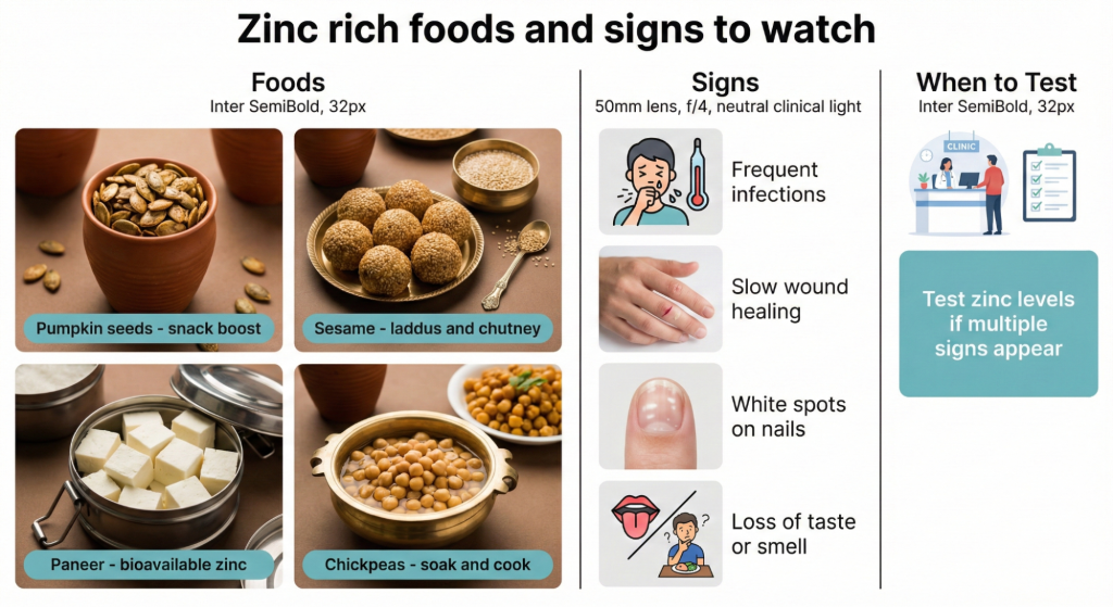 Zinc Rich Foods: What to Watch For