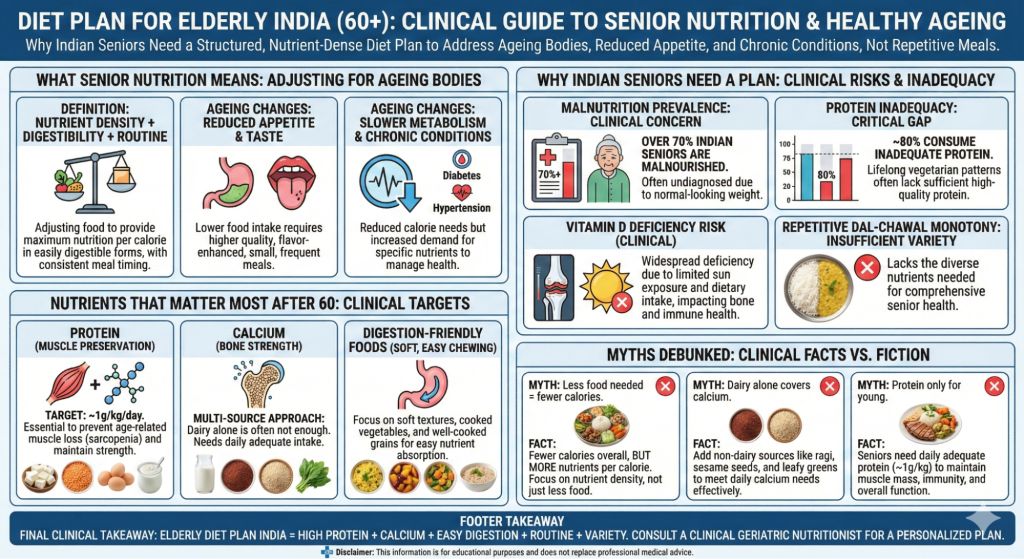 What Is a Diet Plan for the Elderly in India and Why Indian Dieters Should Care?