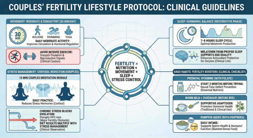 Lifestyle Changes to Support Fertility Diet Indian