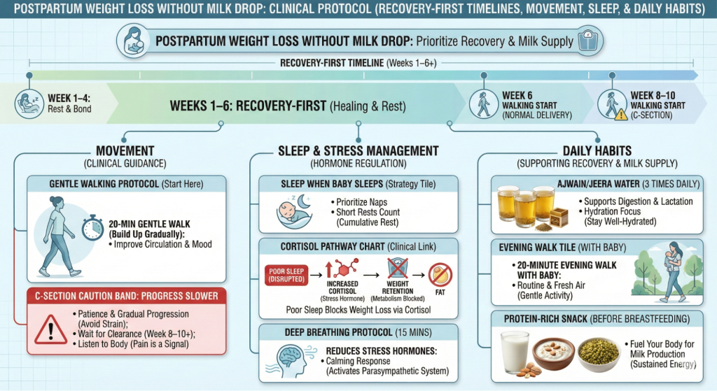 Lifestyle Changes to Support Post Delivery Weight Loss Indian