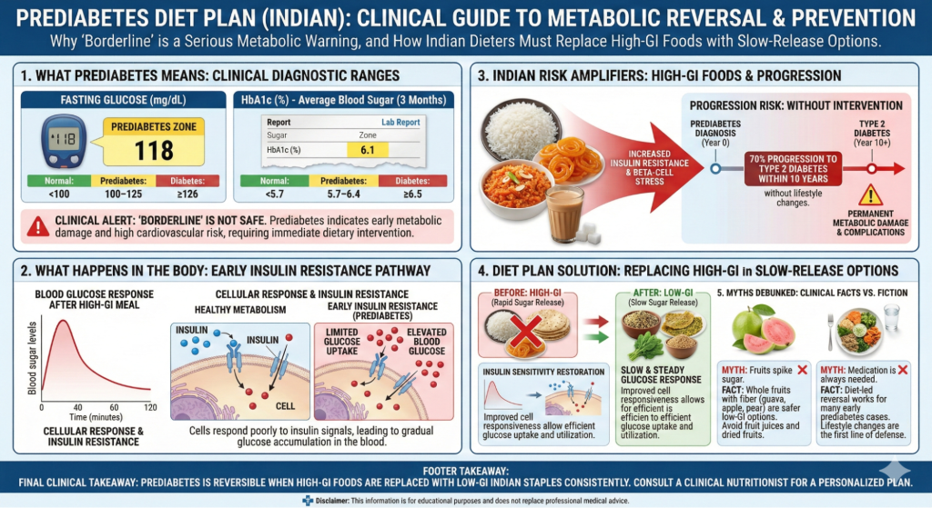 What Is a Prediabetes Diet Plan Indian and Why Indian Dieters Should Care?