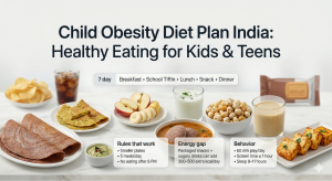 child obesity diet plan India