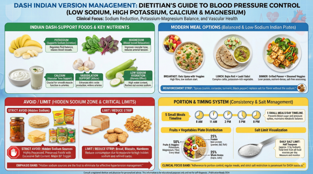 Best Indian Foods for DASH Diet Indian Version Management