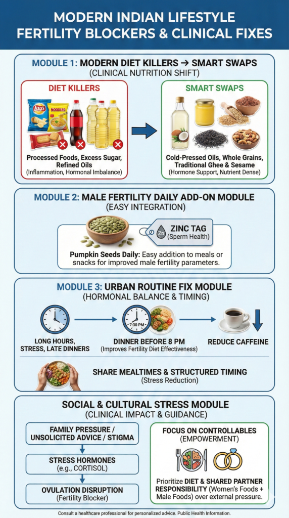 Common Mistakes Indians Make with Fertility Diet Indian