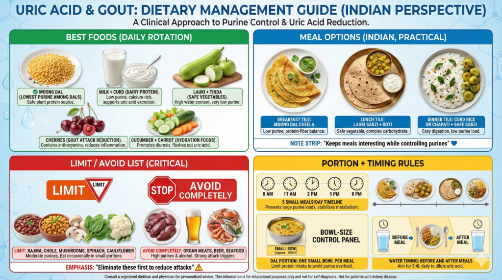 Best Indian Foods for Uric Acid Diet Chart Indian Management