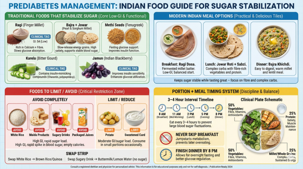 Best Indian Foods for Prediabetes Diet Plan: Indian Management