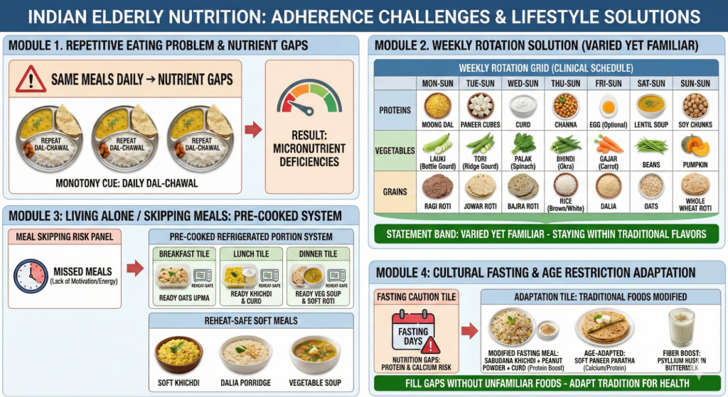 Indian Lifestyle Factors Affecting Diet Plan for the Elderly in India