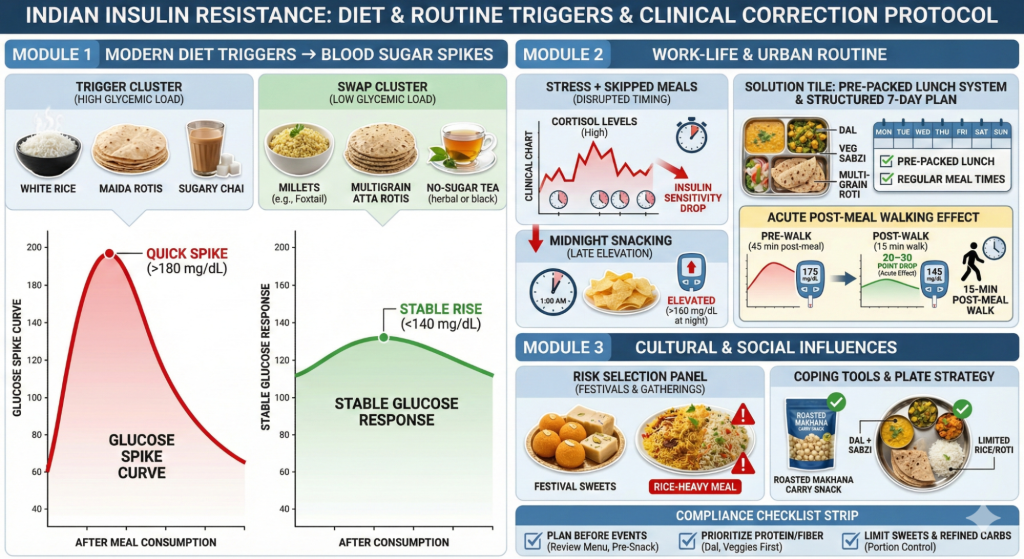 Indian Lifestyle Factors Affecting Prediabetes Diet Plan Indian