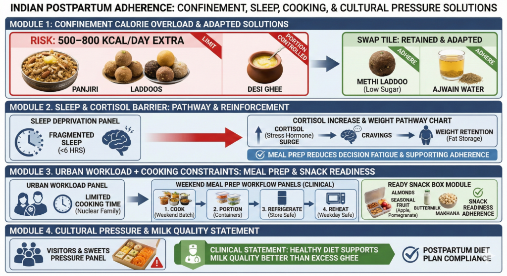 Indian Lifestyle Factors Affecting Post Delivery Weight Loss Indian