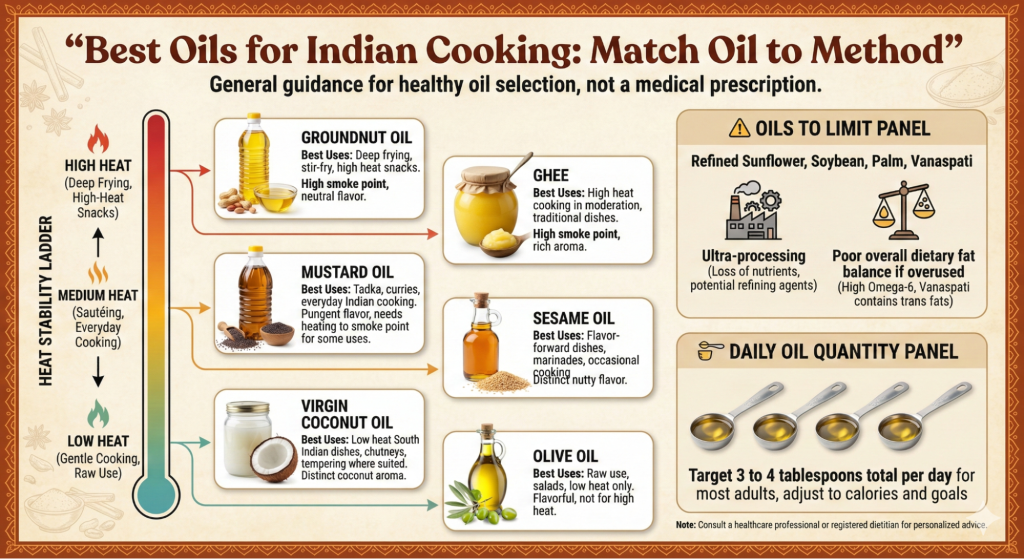 Best Indian Oils for Best Cooking Oil For Health in India