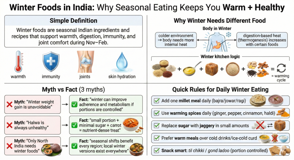 What Are Winter Foods In India and Why Indian Dieters Should Care?
