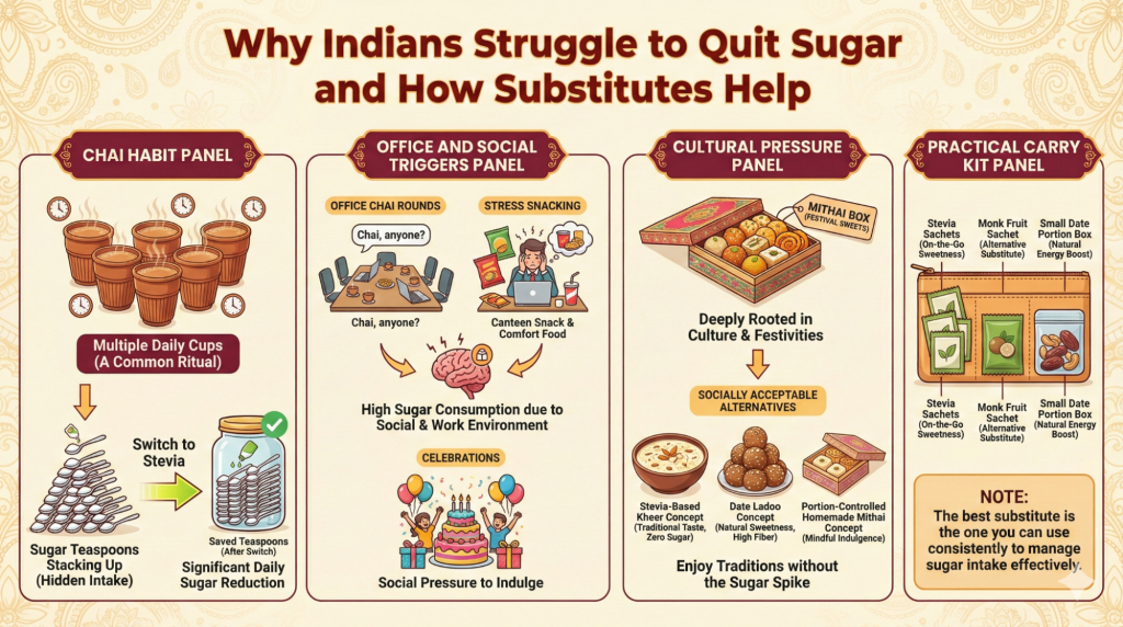 Indian Lifestyle Factors Affecting Sugar Substitutes in India