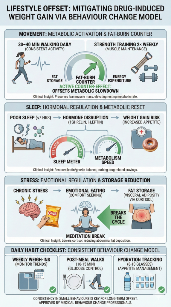 Common Mistakes Indians Make with Medicines That Cause Weight Gain