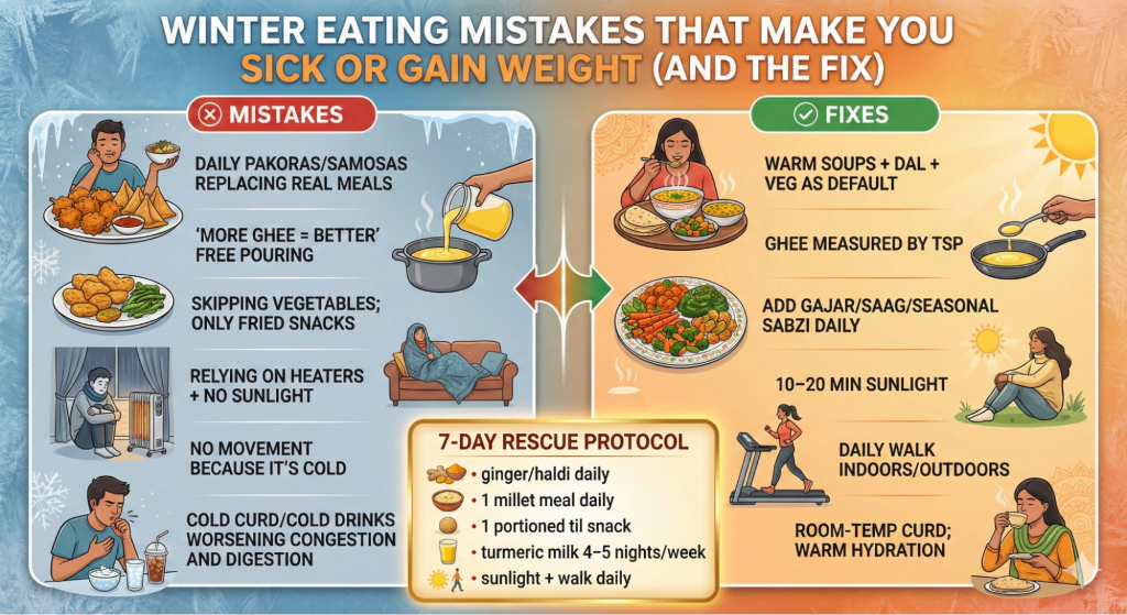 Common Mistakes Indians Make with Winter Foods in India