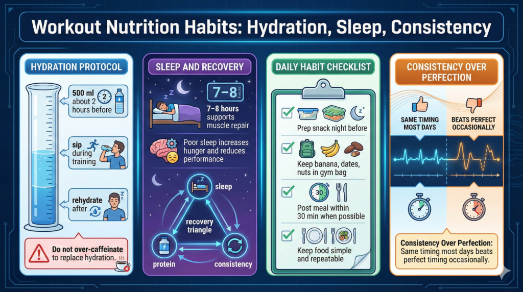 Lifestyle Changes to Support a Pre-Workout Meal in India