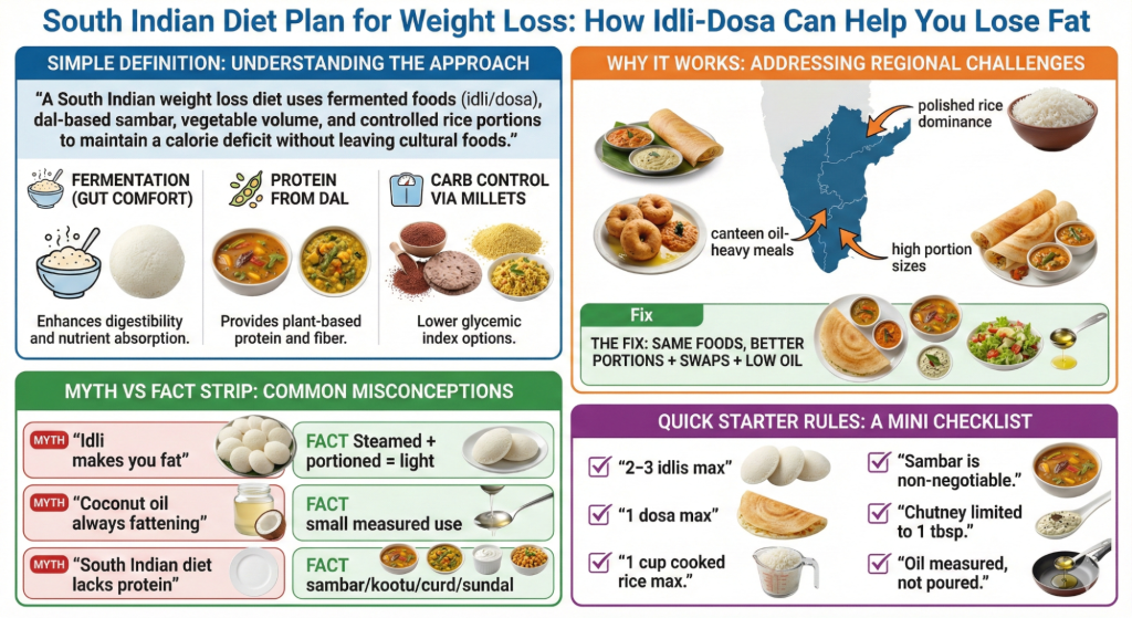 The Science Behind the South Indian Diet Plan For Weight Loss for Indians