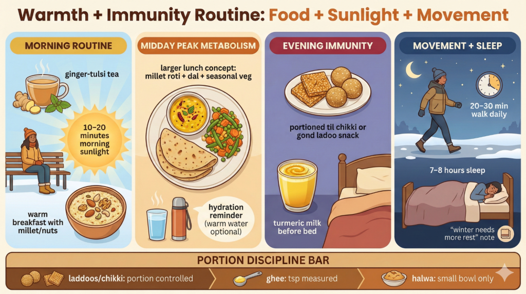 Lifestyle Changes to Support Winter Foods in India